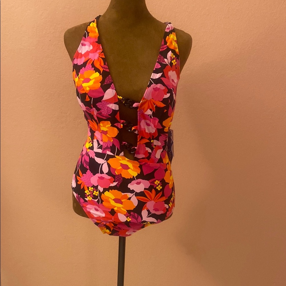 SKINNY DIPPERS You’re In Control Floral One-Piece Swimsuit